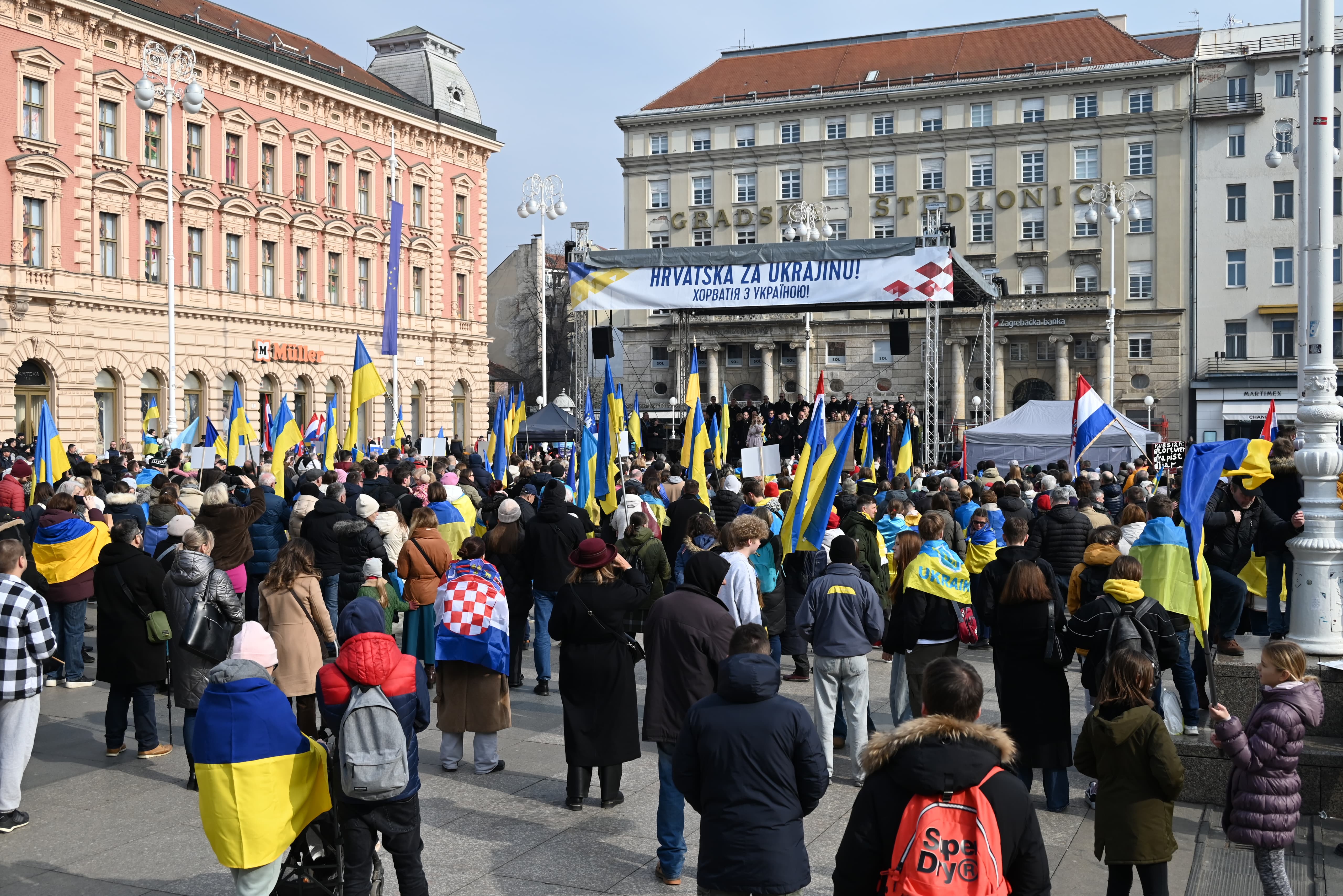 Skup podrške Ukrajini povodom 3. godišnjice ruske agresije